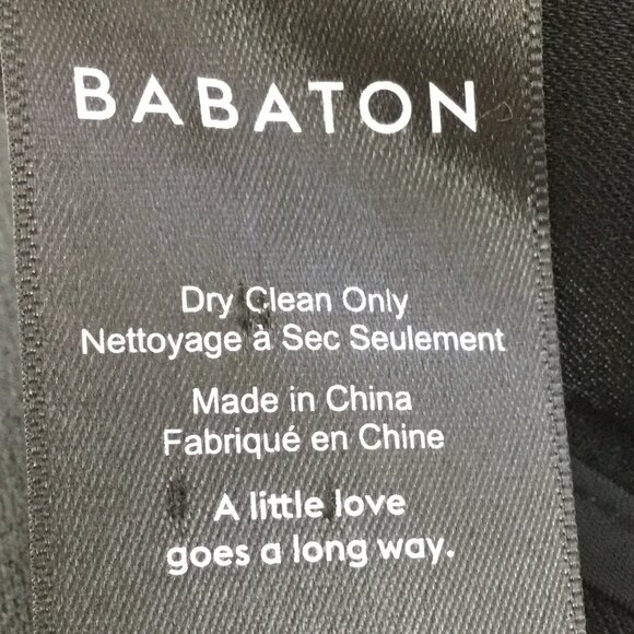 Aritzia Babaton Black Open Front Blazer 00 - Picture 7 of 9